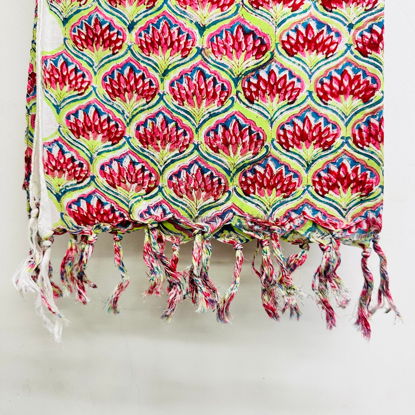 Colorful patterned Cotton scarf