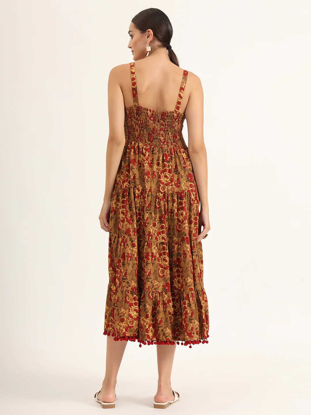 Pure Cotton Fit & Flare Dress