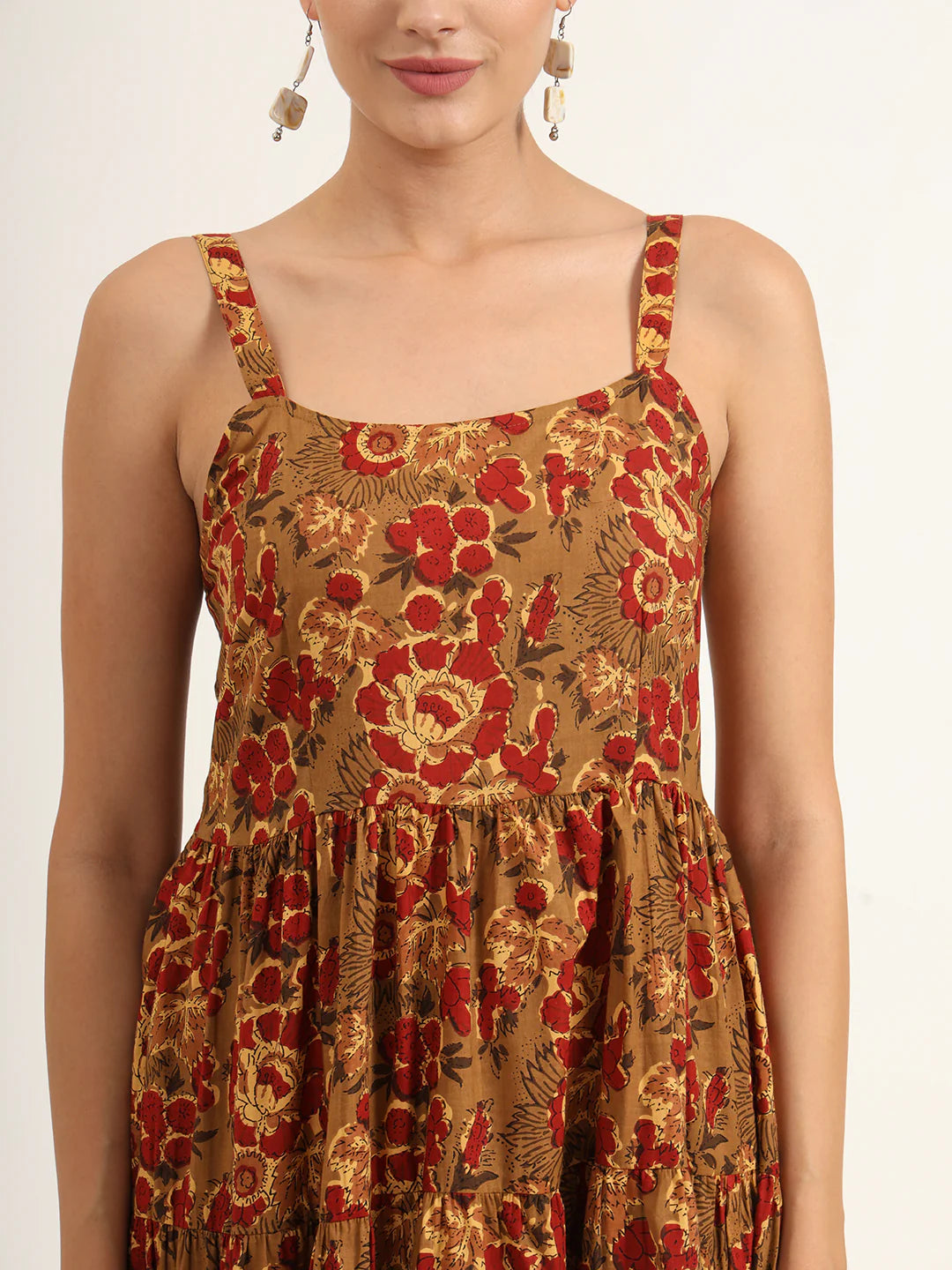Pure Cotton Fit & Flare Dress