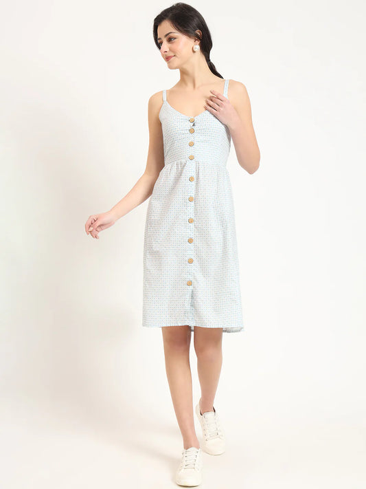 Shoulder Strip Dress