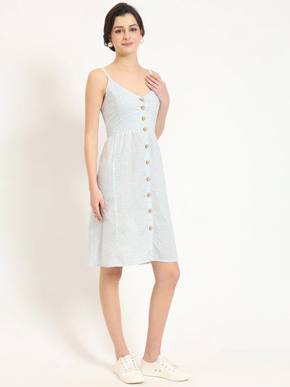 Shoulder Strip Dress