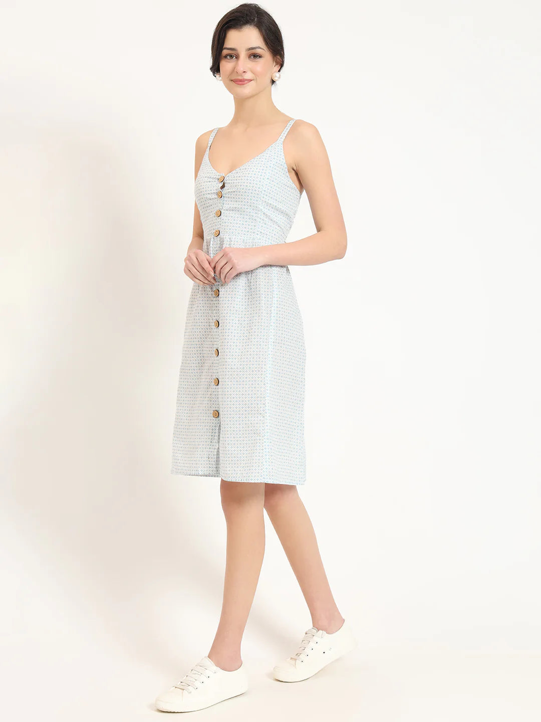 Shoulder Strip Dress