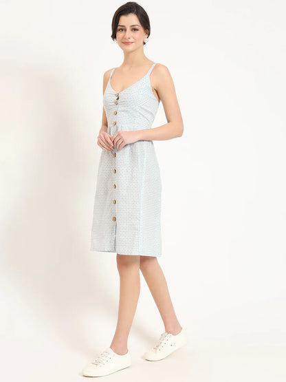 Shoulder Strip Dress