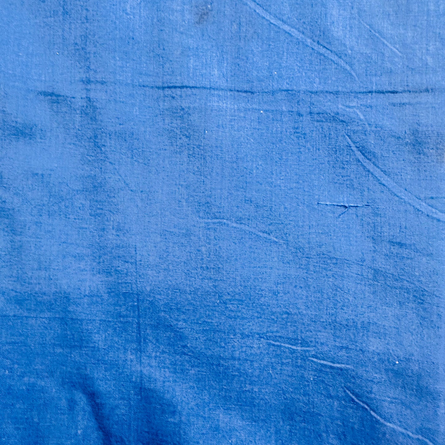 Blue-white tie-die Cotton scarf