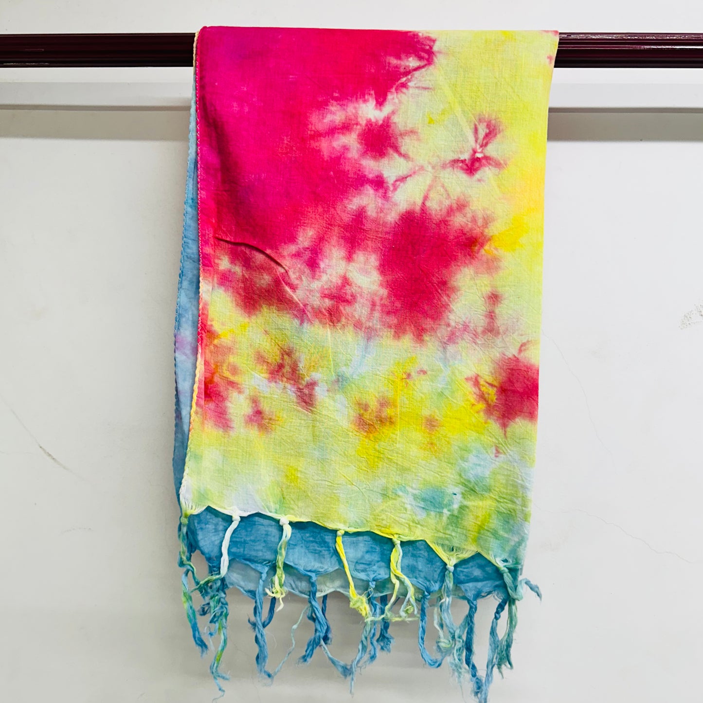 Vibrant Color Cotton Scarf