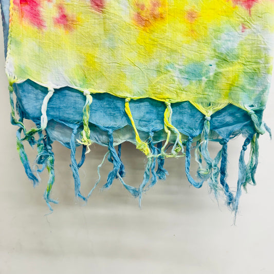 Vibrant Color Cotton Scarf