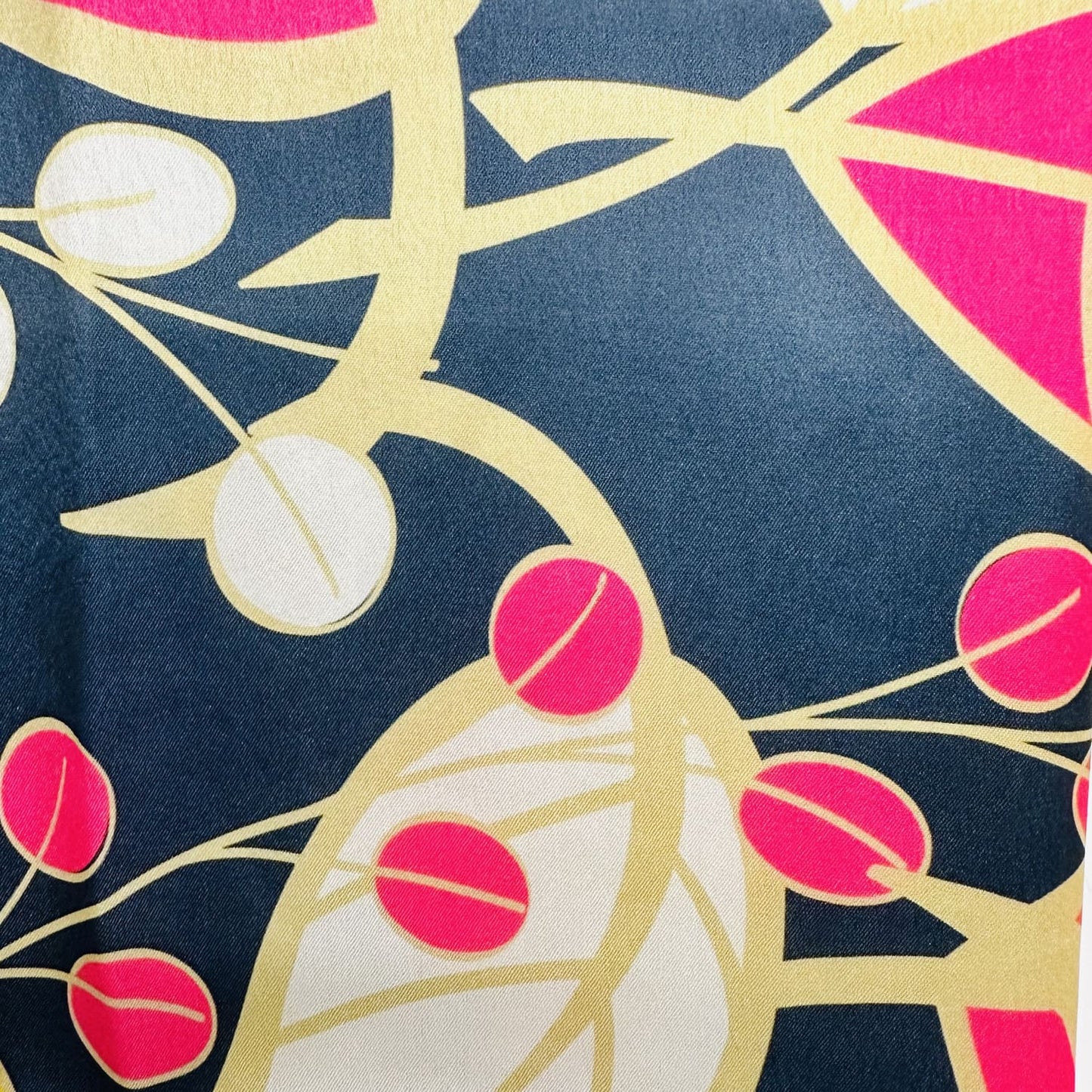Printed Satin Silk Scarf