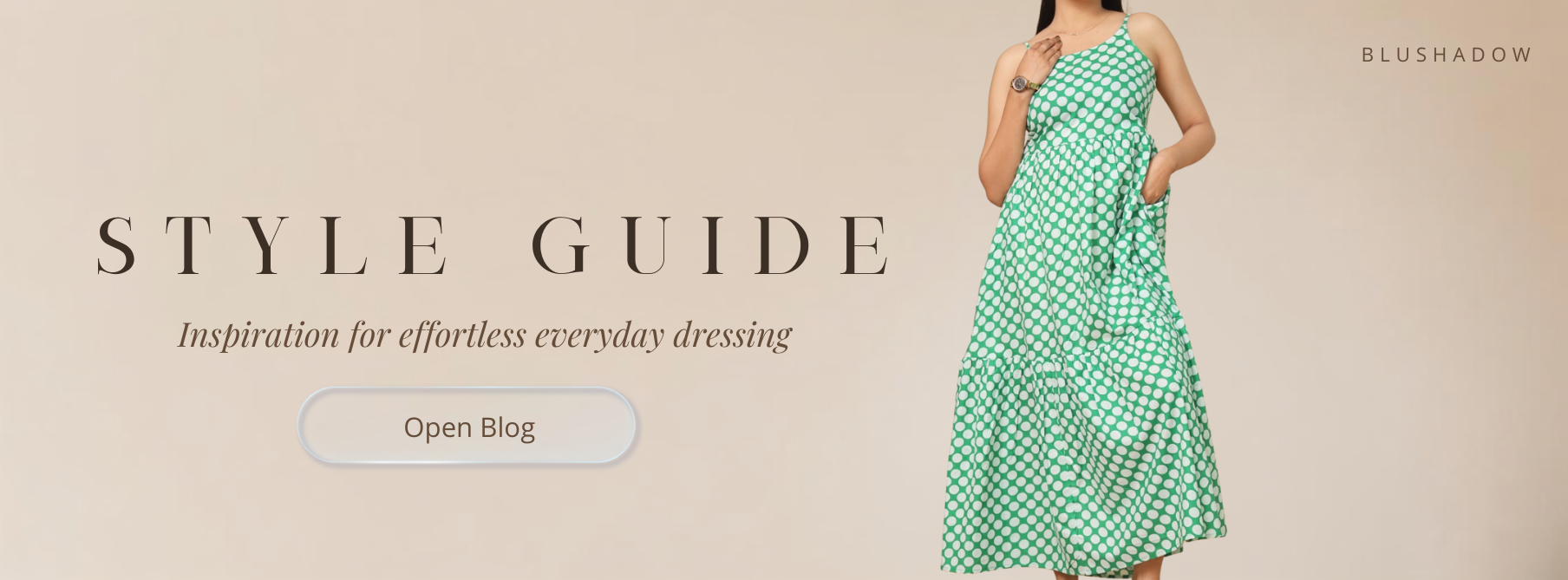 Style guide banner