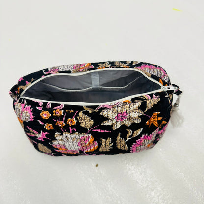 Floral Pink flower patterned Travel Organizer Pouch, Cosmetic Bags, Toiletry Kit